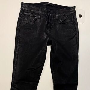 Joe’s Jeans Coated Jet Black